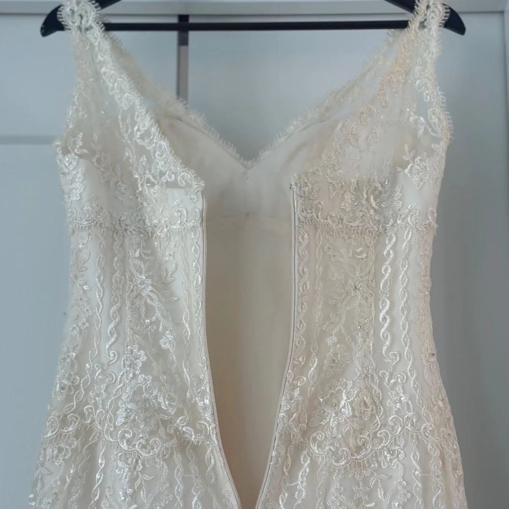 Pronovias Wedding Gown and Veil —Museum quality sealed - Picture 4 of 9